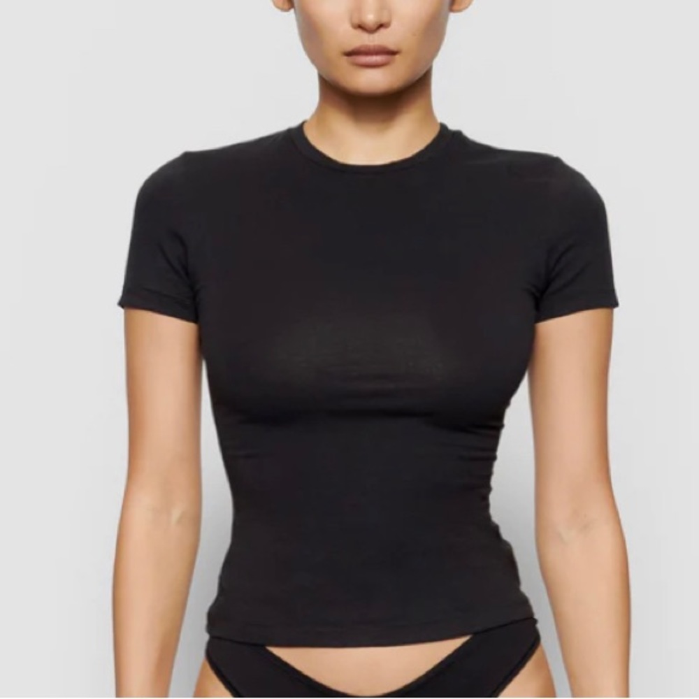 Skims Cotton Jersey T-Shirt